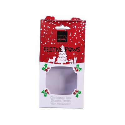 Creatieve Presentatie die de Giftvakjes van CMYK Windowed Douaneembleem verpakken