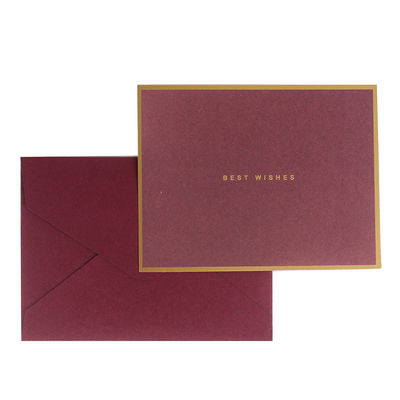 Milieuvriendelijke de Kaart van de Kerstmisgift van Matte Glossy CMYK Pantone