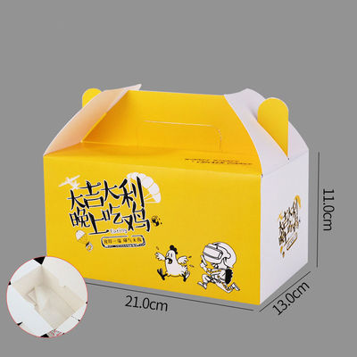 Waterdichte PE van OilProof C1S C2S Art Paper Snack Packaging Box Deklaag