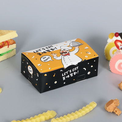 Waterdichte PE van OilProof C1S C2S Art Paper Snack Packaging Box Deklaag