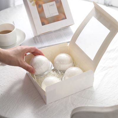 C2S Art Paper White Bakery Box-prachtig Verpakte Vensterpastei