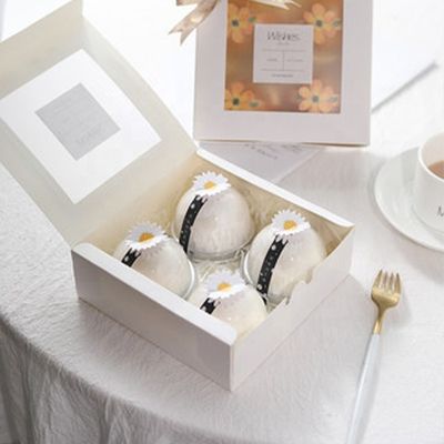 C2S Art Paper White Bakery Box-prachtig Verpakte Vensterpastei