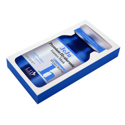 De Zilveren Raad Gedrukte Kosmetische Dozen Logo Printed van het essentiemasker 300gsm