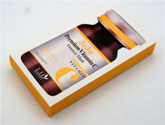 De Zilveren Raad Gedrukte Kosmetische Dozen Logo Printed van het essentiemasker 300gsm