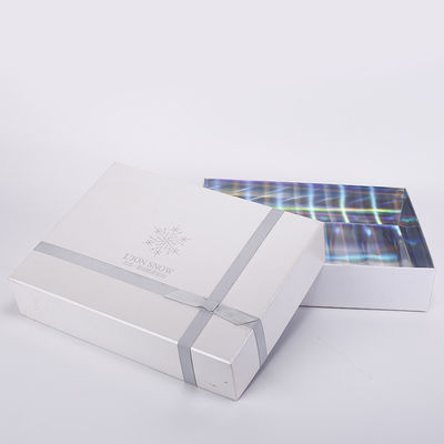1100g Grey Board Apparel Packaging Boxes 128gsm Wit Art Paper