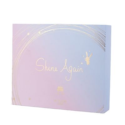 Het roze Blauwe de Dozen van 300gsm Art Paper Custom Luxury Apparel Hete Stempelen