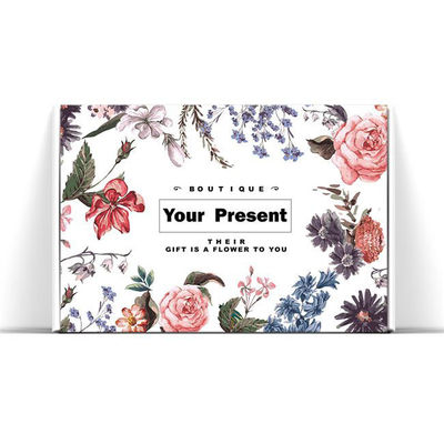 Vouwbare 1.5mm Grey Cardboard Gift Packing Boxes 300gsm Artpaper