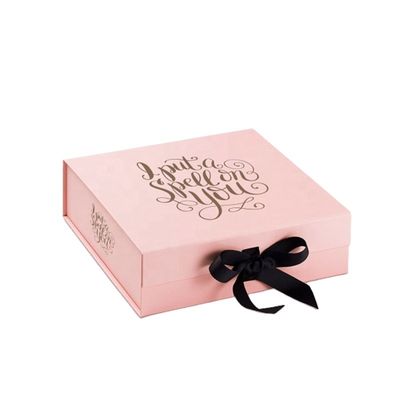Dozen van de de Giftverpakking van CMYK de Roze met Lint