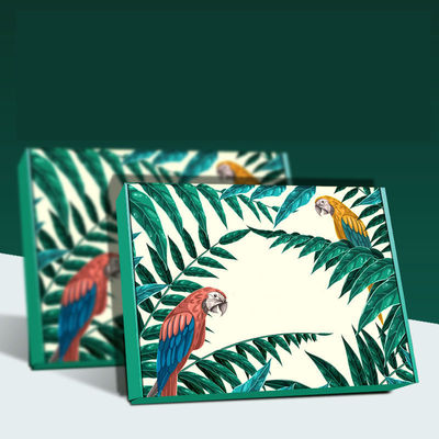 800gsm vlakke de Giftdozen van het Pakkarton met de Vorm van de Dekselsdouane