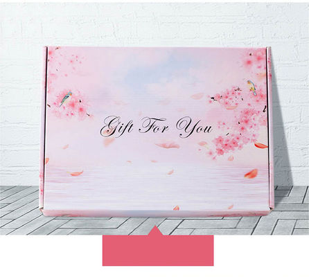 De Drukmaatkleding van compensatieflexo het Roze van Verpakkingsdozen Golf