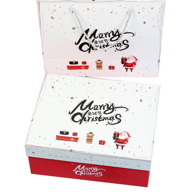 Gerecycleerd 2 stuk 250g Art Paper Cardboard Gift Boxes met Deksels