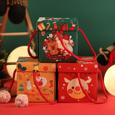 Volledige Drukpms CMYK Eco Vriendschappelijke Document Vakjes Decoratieve Kerstmis