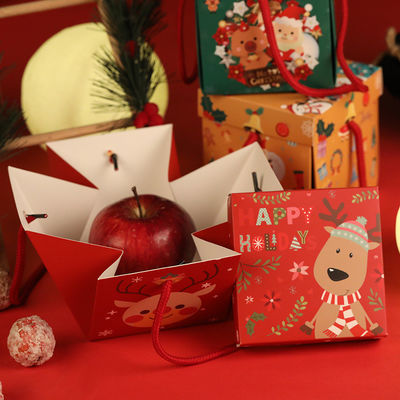 Volledige Drukpms CMYK Eco Vriendschappelijke Document Vakjes Decoratieve Kerstmis