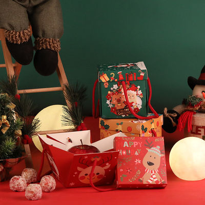 Volledige Drukpms CMYK Eco Vriendschappelijke Document Vakjes Decoratieve Kerstmis