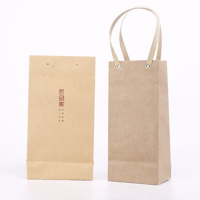 Beschikbare Douane Logo Matt Varnish Printable Paper Bags met Handvat