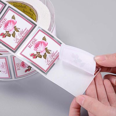 Zelfklevende Thermische het Etiketstickers van de Cosmetische productcmyk PMS Douane
