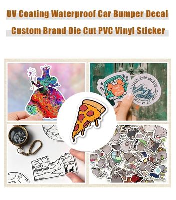 Het ronde Waterdichte Glanzende van het de Stickersbroodje van het Douaneetiket Embleem van het de Drukmerk