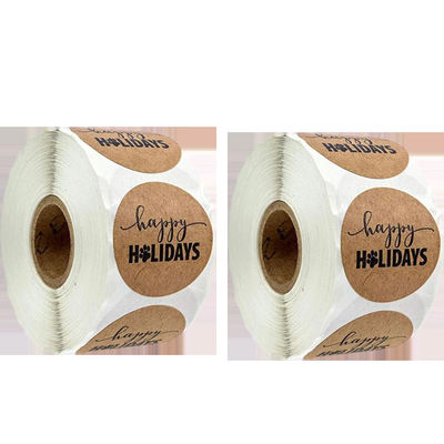 Zelfklevende Matrijzenbesnoeiing CMYK Pantone Logo Label Sticker Custom Printed