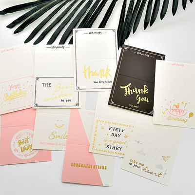 Milieuvriendelijke de Kaart van de Kerstmisgift van Matte Glossy CMYK Pantone