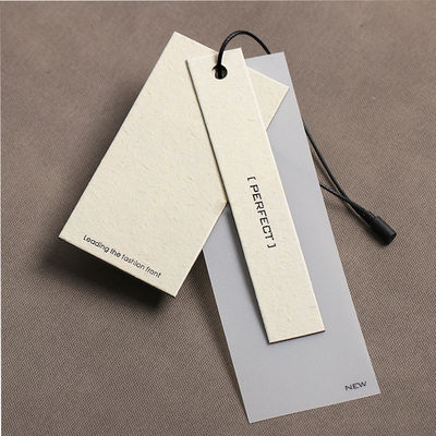 Kledingstukt-shirt Whiteboard Gepersonaliseerd Hang Tag Bronze Printing