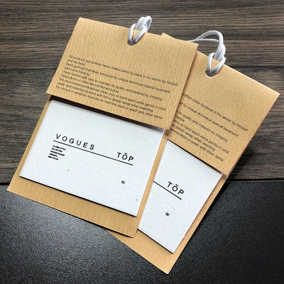 Golf Kledend Iriserend Document Gepersonaliseerd Hang Tag With String