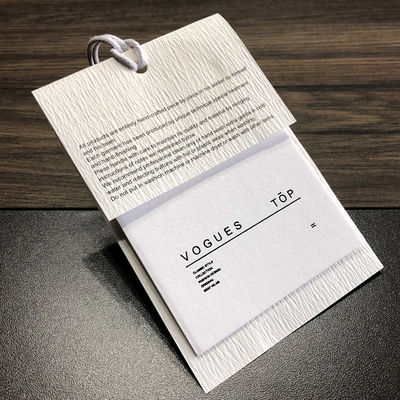 Golf Kledend Iriserend Document Gepersonaliseerd Hang Tag With String