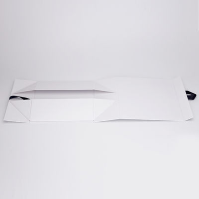 Het vouwen van Magnetisch buitensporig het document van 185g Wit Verpakkend Vakje voor Kleding