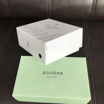Het vouwen van het Gedrukte van de het Kartondoos van 300g 350g Golf de Schoenengift Verschepen