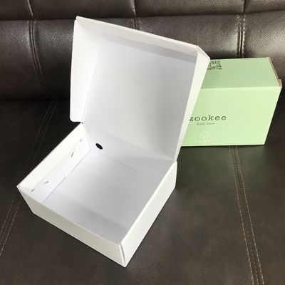 Het vouwen van het Gedrukte van de het Kartondoos van 300g 350g Golf de Schoenengift Verschepen