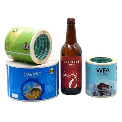 De rond gemaakte Vinyl Niet-toxische Druk van de de Stickersdouane van het Douaneetiket