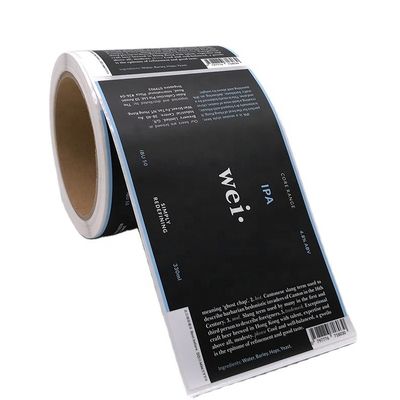 De rond gemaakte Vinyl Niet-toxische Druk van de de Stickersdouane van het Douaneetiket