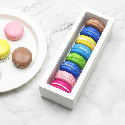 oEM Macaron Douanevoedsel Verpakkingsdozen met Duidelijk Venster